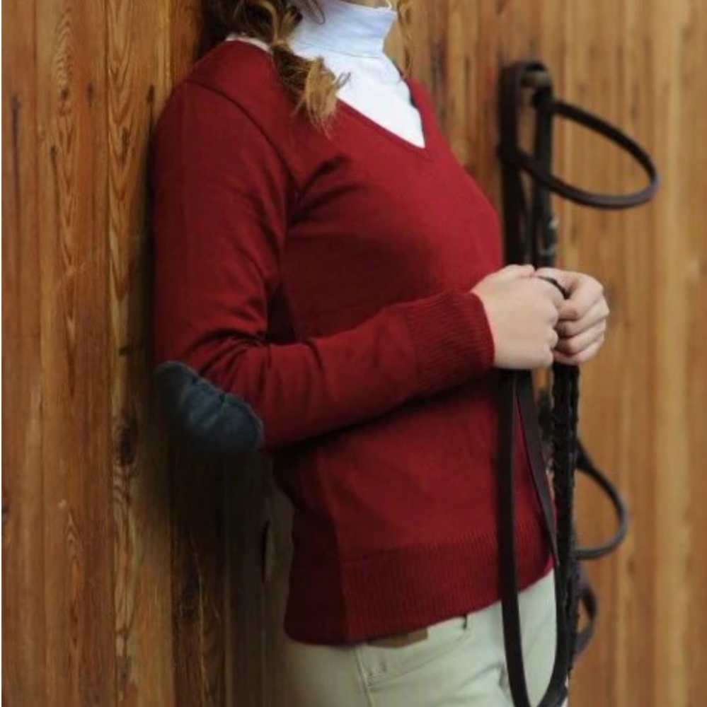 Winston Equestrian Milan V-Neck Sweater